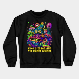 King Gizzard & The Lizard Wizard - Original Fan Art Crewneck Sweatshirt